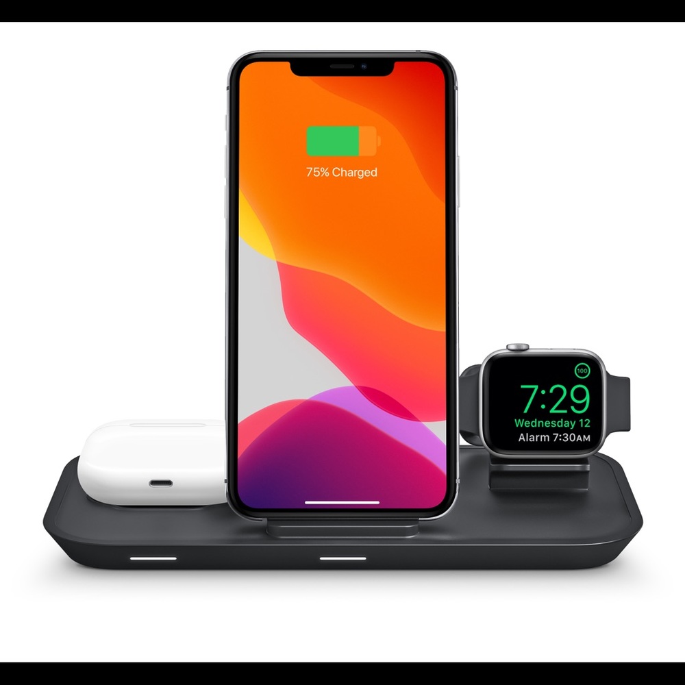 Mophie 3-in-1 Wireless Charging Pad - iPhone / Apple Watch / Airpods